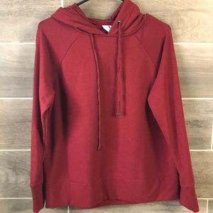 Red hoodie